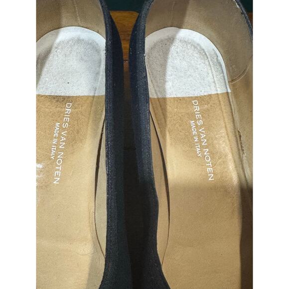 Vintage Dries Van Noten block heels size 38 euro - Picture 3 of 11